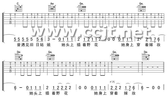 麦克虫版吉他图片谱老狼吉他谱老狼吉他图片谱8张