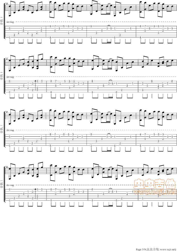 忧伤还是快乐吉他谱第3页
