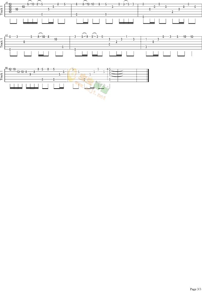 天路吉他谱第3页