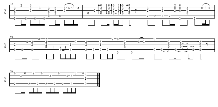 七里香吉他谱第4页