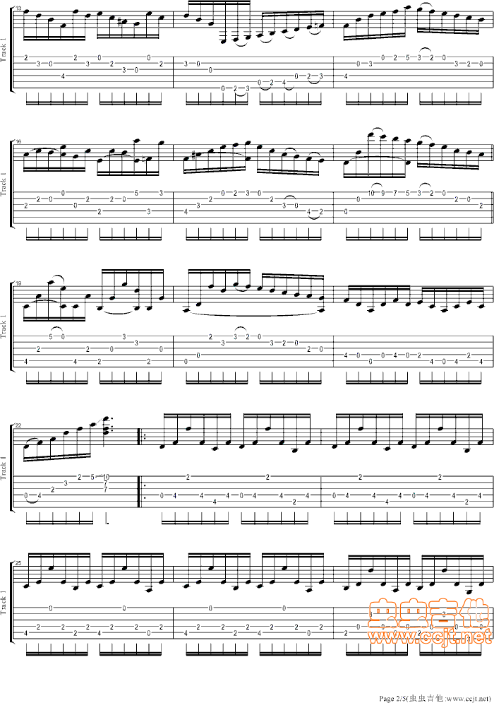 大教堂吉他谱第2页