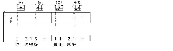 陪你一起老吉他谱第3页