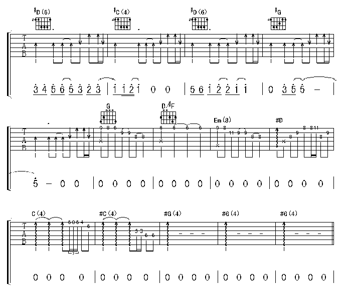 Firstlove吉他谱第5页