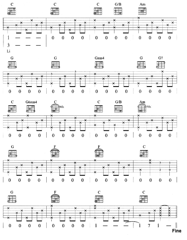 TheBoxer吉他谱第7页