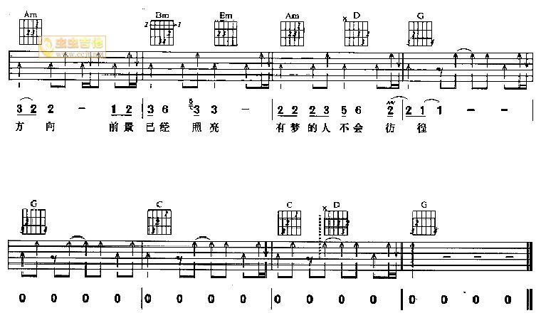 有梦的人吉他谱第4页