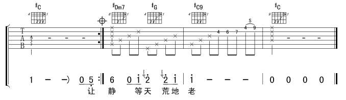 忘忧草吉他谱第3页