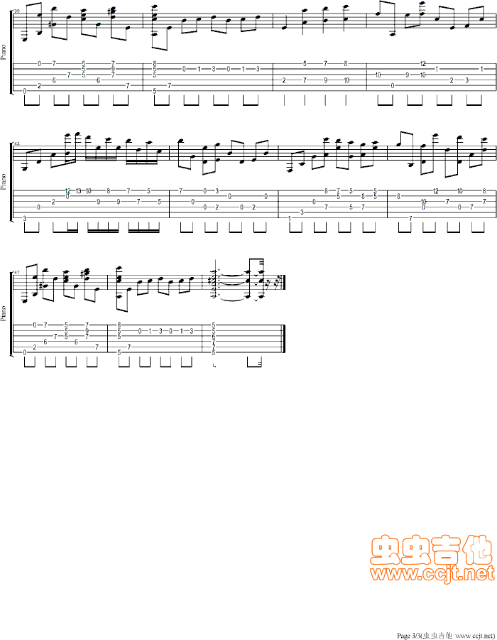 Heretostay吉他谱第3页