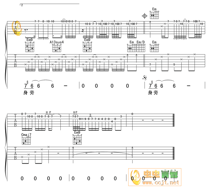 信仰(双吉他)吉他谱第5页