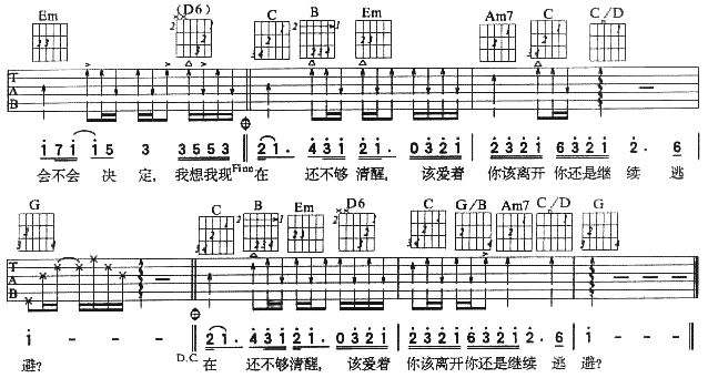 话题吉他谱第2页