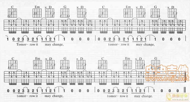 tomorrow吉他谱第3页