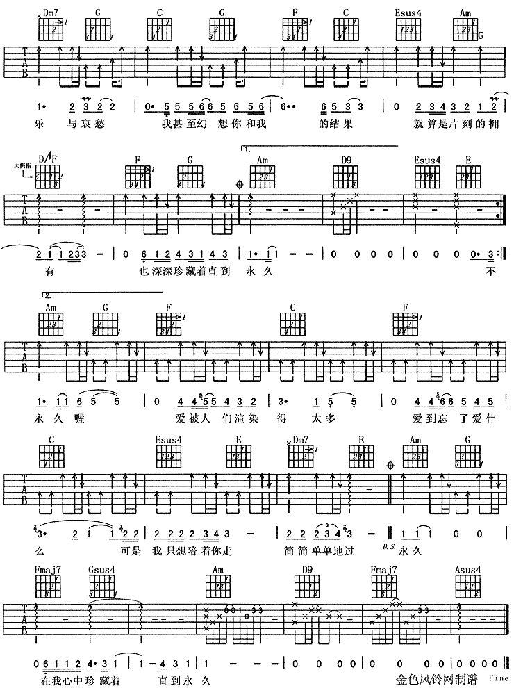 幻想完美版吉他谱第2页