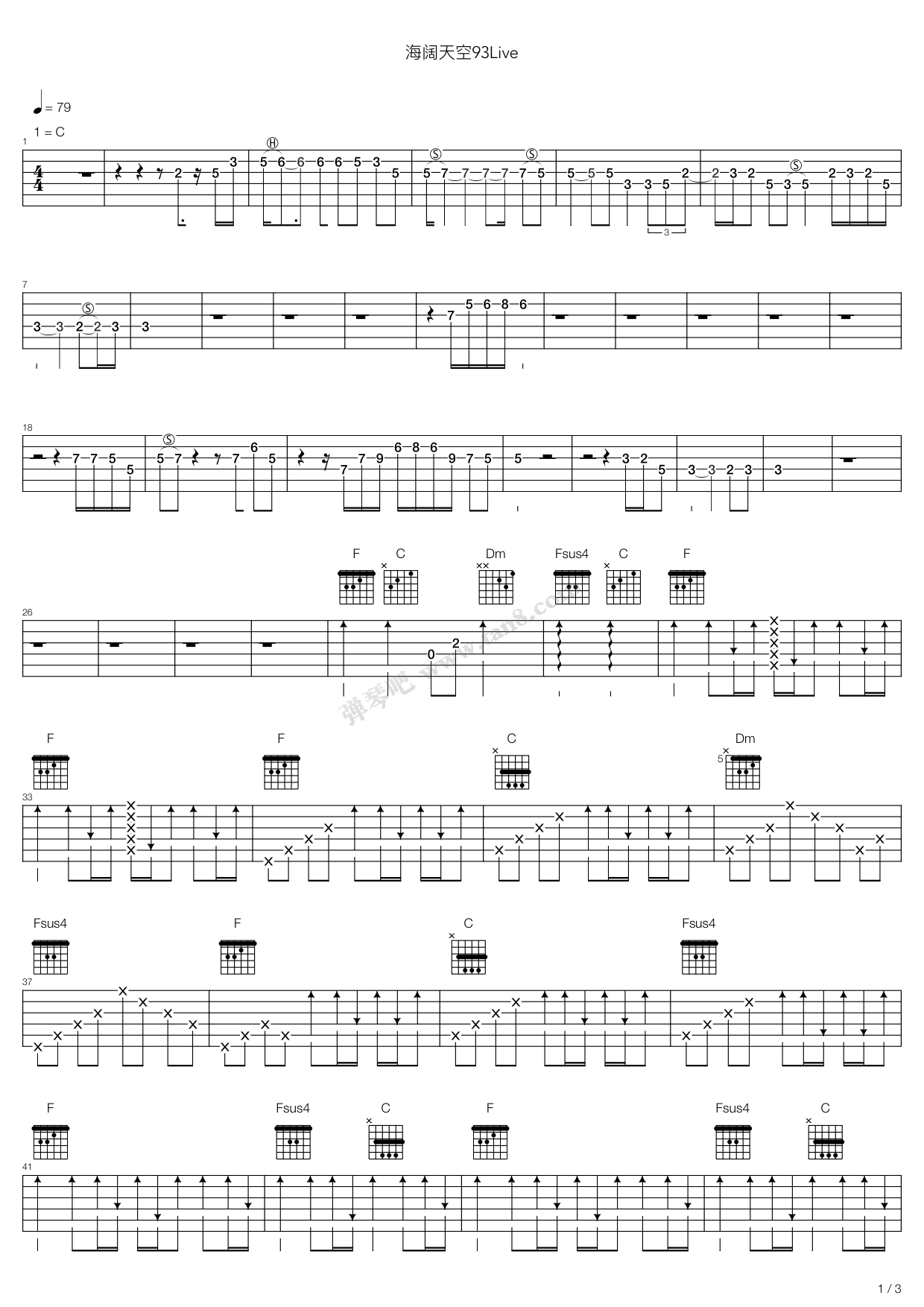 《海阔天空 1993Live 》 Beyond